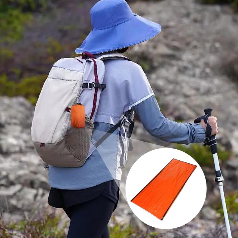 Survival Sleeping Bag Waterproof Lightweight Blanket Survival Gear Sleep Shelter Thermal Bag Camping Accessories Portable CN