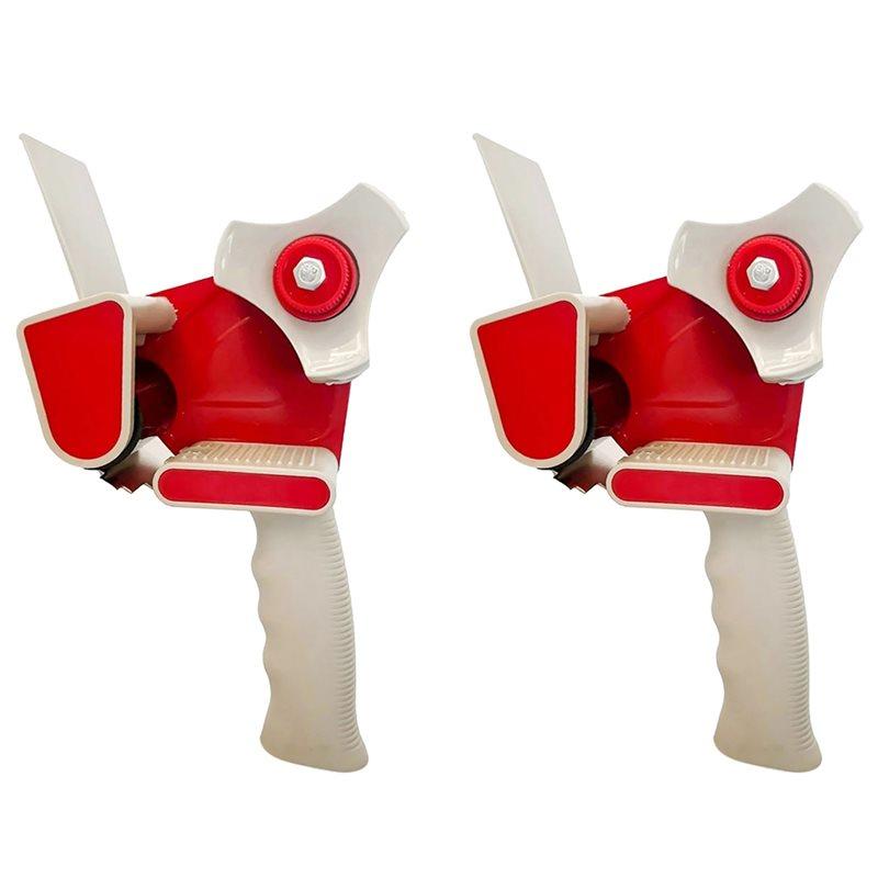 B-Est For Commercial Packaging,Carton Sealing 2PC Packaging Tape Dispensing Gun, Can Hold Accommodate 2Inch Wide Tape Rolls