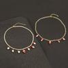 Mushroom Shape Strawberry Necklace Copper Zircon Sweet Necklace Simple Necklace  For Girl