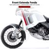 Motorcykel Framskärmsförlängare Stänkskärmsförlängning Stänkskydd Plast för Ducati DesertX DESERT X Desert X 2025 2025