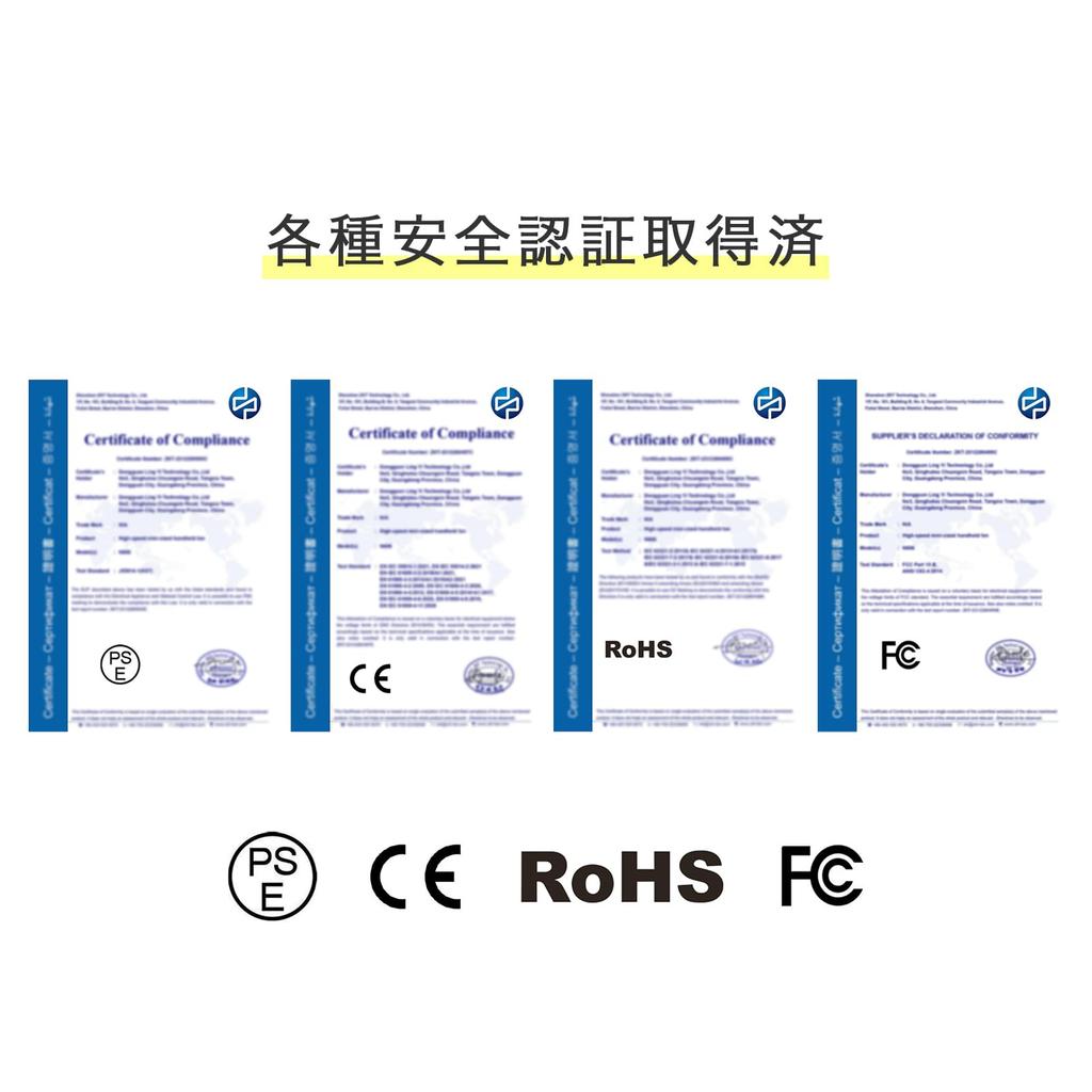 Rechargeable Handheld Fan Airflow Handheld Tabletop Mini Small Heatstroke Comes with Strap Portable, [2024 Model, Compact, 4-Level Adjustment] 5-Blade