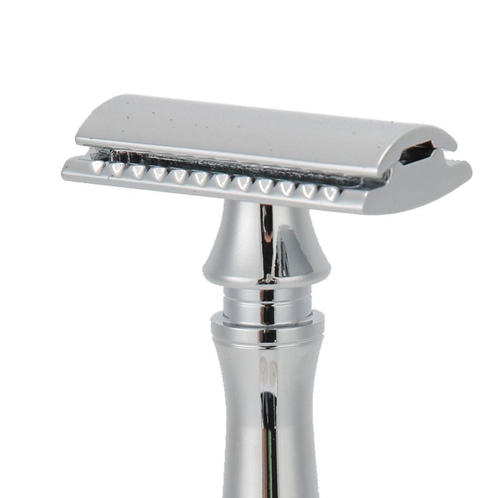 Shaving   Double   Blade Retro     Stainless Steel Men Manual