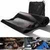 Tapis Roulant Robuste pour Mécanicien, 58"X28" Pliable Antidérapant pour Garage avec Sac de Rangement, pour Réparation de Voiture à Faible Garde au Sol, Entretien de Camion - Tout-en-Un