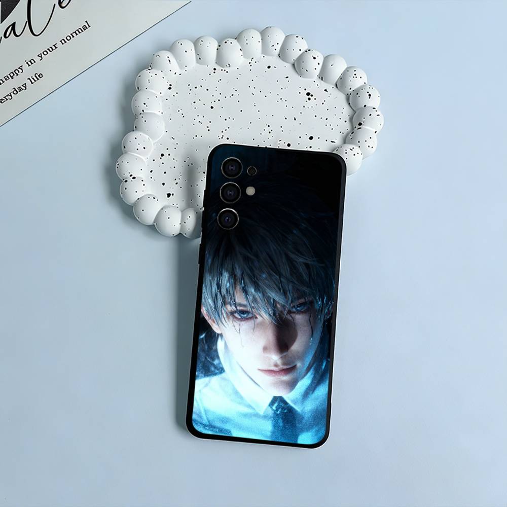Love- and- Deepspace&Xavier Soft Silicone Case for Samsung S25, S24, S21, S22, S23, S30, Ultra, S20, Plus, FE, Lite-Black