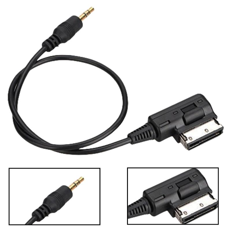 Easy To Connect 3.5mm Music Interface Cable Flexible AUX Adapter Cable Fit for Automobile AMI Port Integration 1 Meter