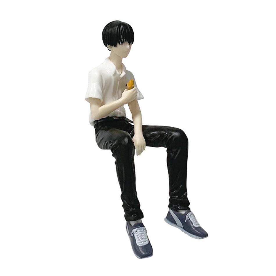The Summer Hikaru Died Anime Hikaru and Tsujinaka Yoshiki Action Figures Model Figurine Hikaru Ga Shinda Natsu Playthings Anime Figures