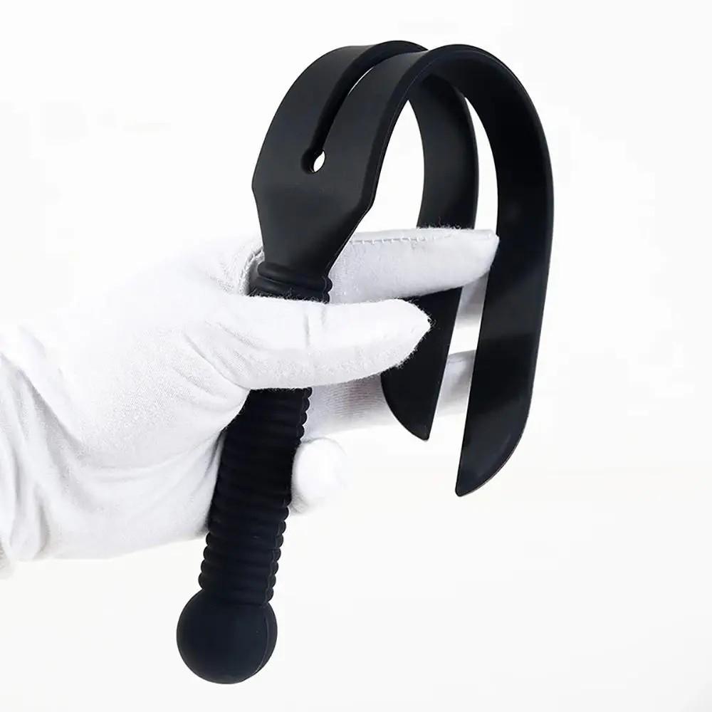 Silicone Horse Riding Whip 38cm Horse Riding Crops Durable Spanking Paddles  Horse Rider