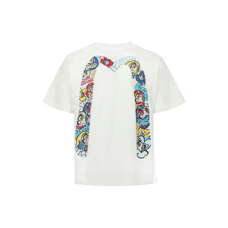 EVISU T-Shirts Unisex Crew Neck Moderate Straight Fit 2ESHTM3TS522RXCT