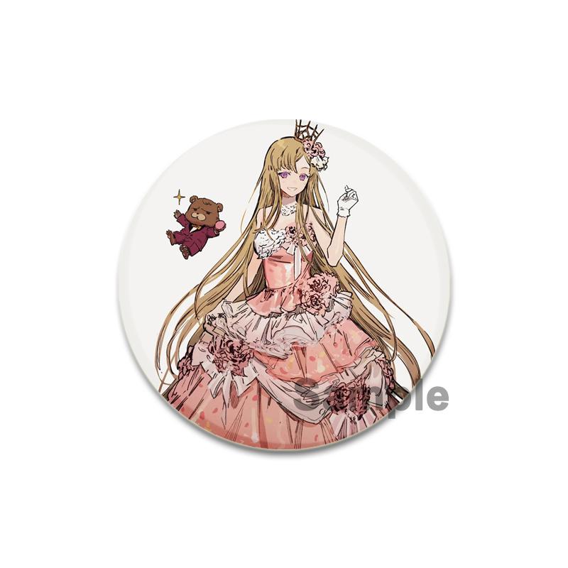 Anime Game Nu: Fate/Grand Order Brooch Pin Cartoon Figure Fujimaru Ritsuka Altria Caster Badge Button Pin Souvenir Toy Fans Gift