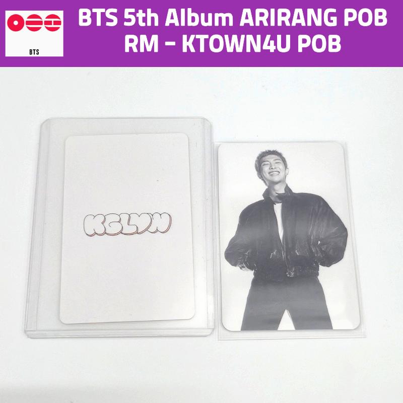 BTS ARIRANG Album POB Vorteil Fotokarte Offizielles Geschäft Geschenk Auswahl RM - KT4U POB