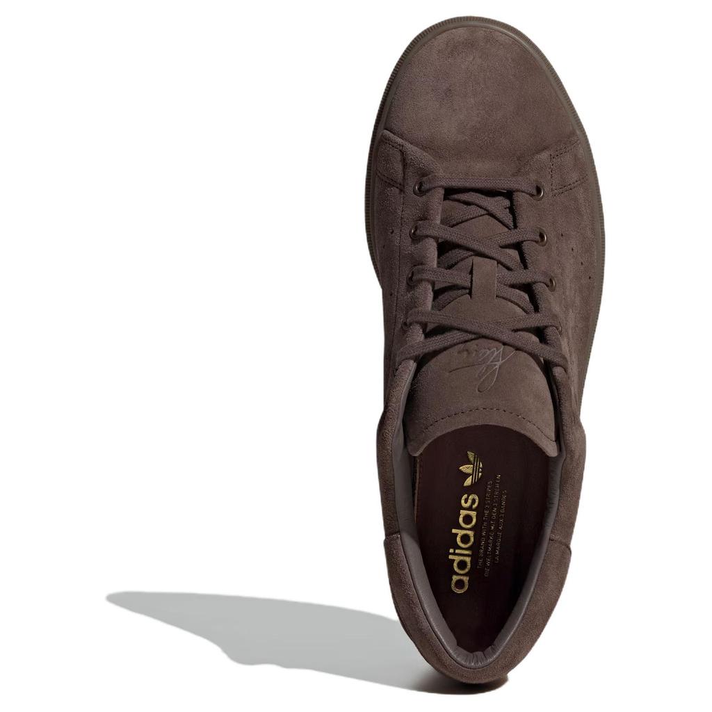 Adidas Originals Stan Smith Casual Comfortable Versatile Low Top Skate Shoes Unisex Sneakers Brown JH7409