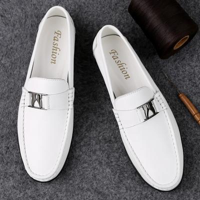 Mode Leichtgewicht für Herren Herren Slipper Neuankömmling Männlich Bequemer Fahrschuh Alleskönner Echtes Leder Klassische Herren Loafer