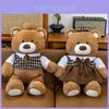 College-Stil Teddybär Plüschtier Für Paare Romantisches Geschenk Und Raumdekoration