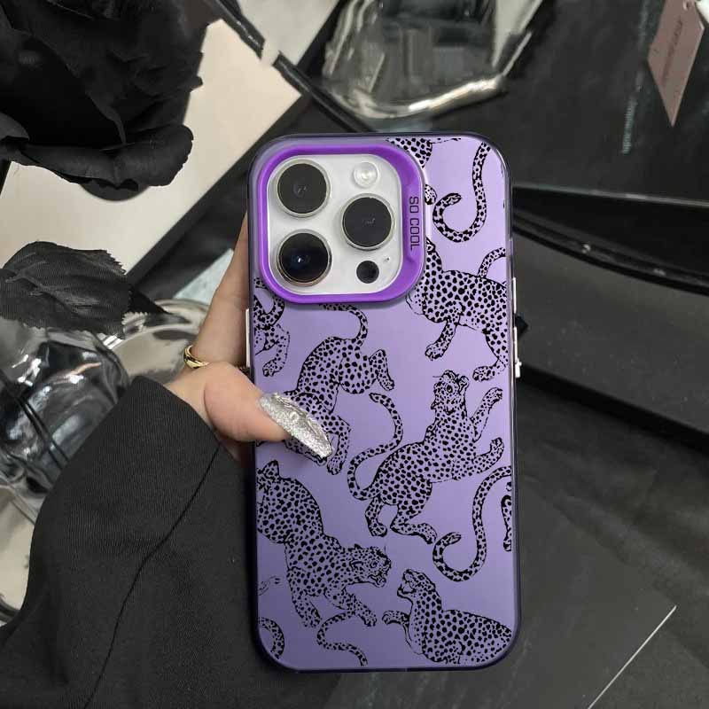 Cool Black And Pink Leopard Print Case For Honor X7D X9D X6C X9B X9A X6B X8A X7A X7B 400 Lite 200 Pro Magic 7 Lite 6 Pro Cover