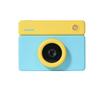 VisionKids HappiCAMU T4 Blue Toy Camera for Kids, 49MP Video, 4-inch IPS Touchscreen, Wi-Fi, Selfie Camera, Japanese Instruction Manual, Gift, Blue
