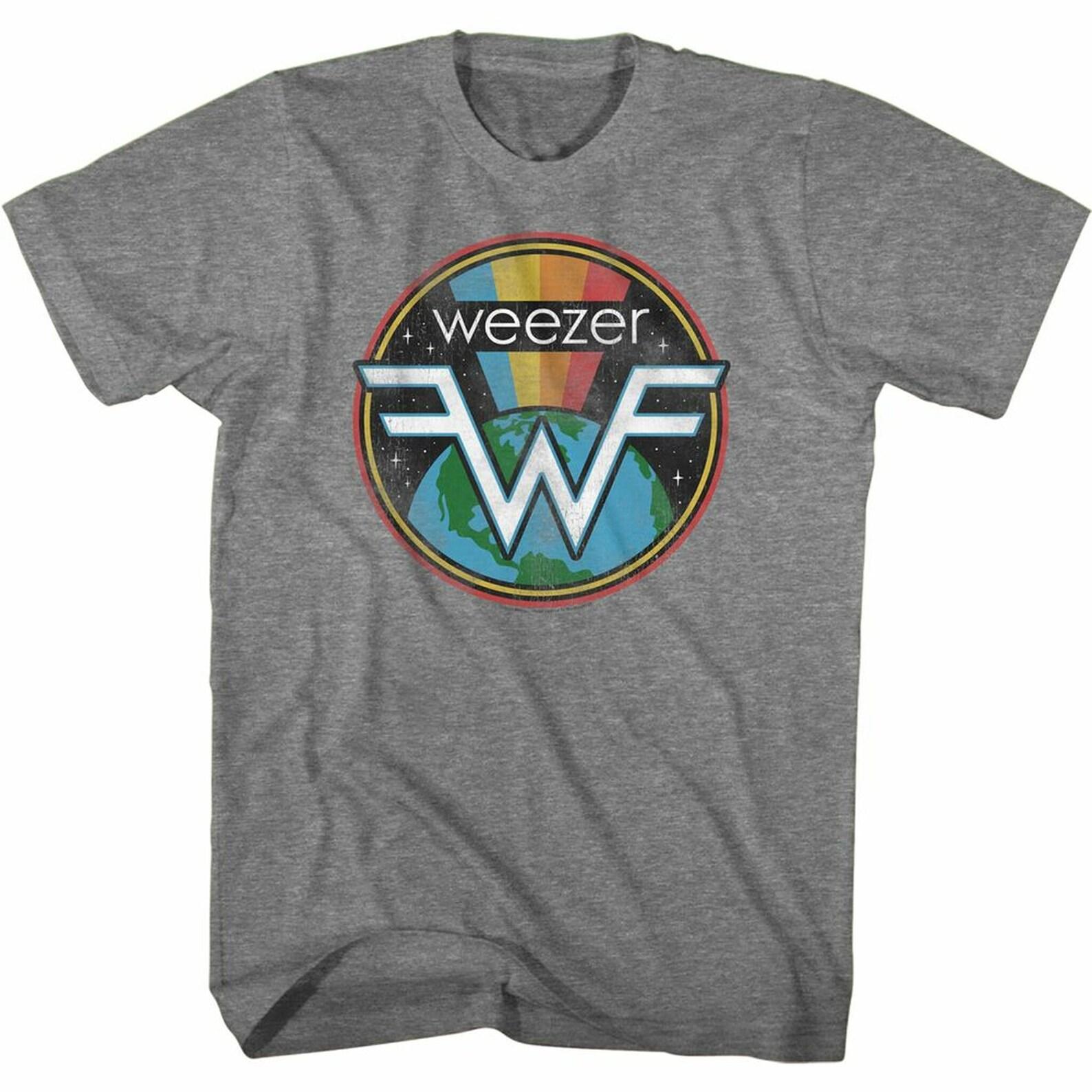 Weezer Space Weez Graphite Heather Adult T-Shirt M