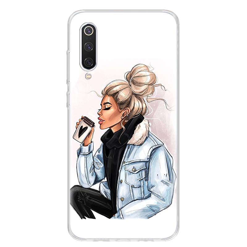 Girl Boss Pink Women Phone Case Cover for Xiaomi Redmi Note 15 14 13 12 11 Pro Plus 14S 12S 11S 11T 11E 10S 10 Customized Fundas