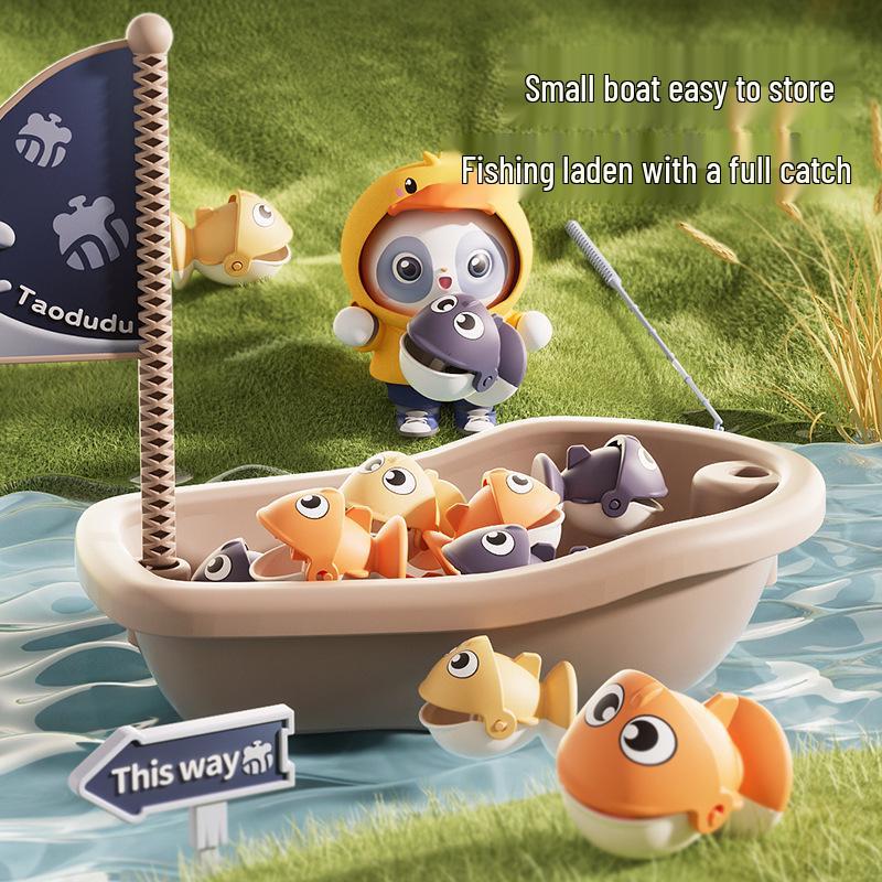 Interactive Electric Fishing Toy for Kids Aged 1-3 - Early Learning & Development Gift for Boys and Girls