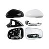 BIS1 For Jaguar XF XE 2009-2021 XJ XK F-Type E-FPACE L Rear Heated Mirror Cover Glass Frame Turn Signal Light Bottom Lower