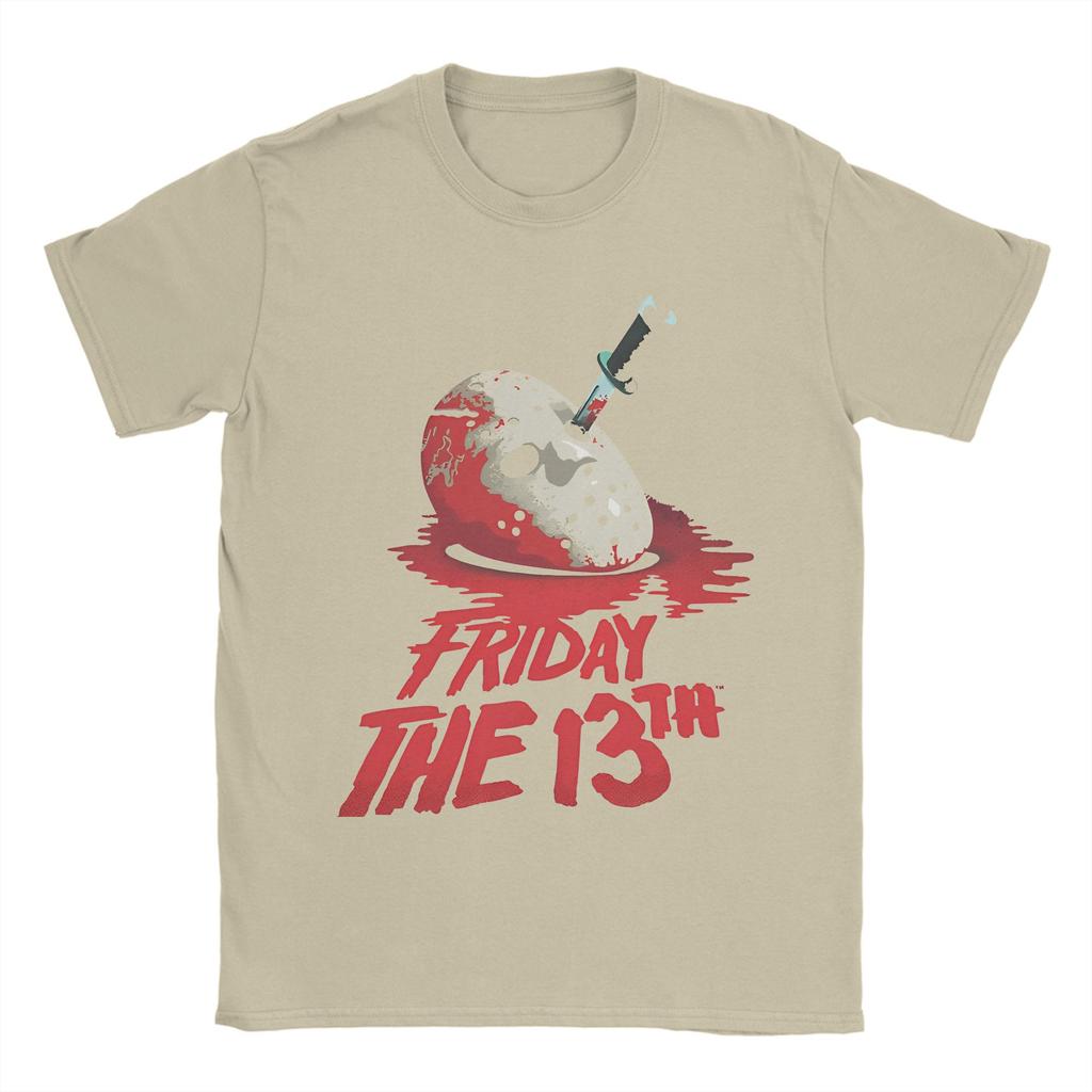 Jason Voorhees Friday 13th Horror T Shirt Men Women Cotton Vintage TShirt Crew Neck  Tee Shirt Short Sleeve Clothes Plus Size