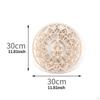 Geometric Wood Wall Art Hanging Decoration Sculpture Ornament for Bedroom Office