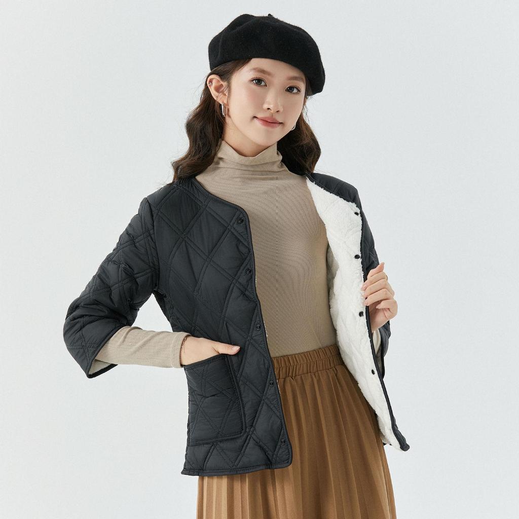 Women's Lightweight Seven-Sleeve Cotton Vest with Velvet Lining - Cozy Home or Outdoor Wear
