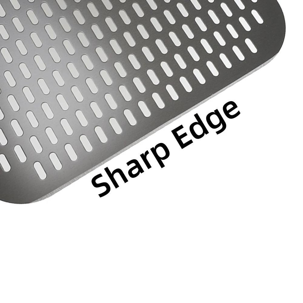 12/14 Zoll Aluminium Pizza Schaufel mit langem Griff Backwerkzeuge Pizza Wendeheber