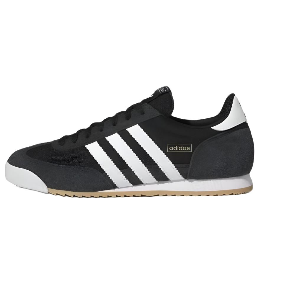Adidas Originals R71 Vintage Leopard Print Abrasion Resistant Low top Casual Shoes Unisex Black Brown IH1324(Team293-)