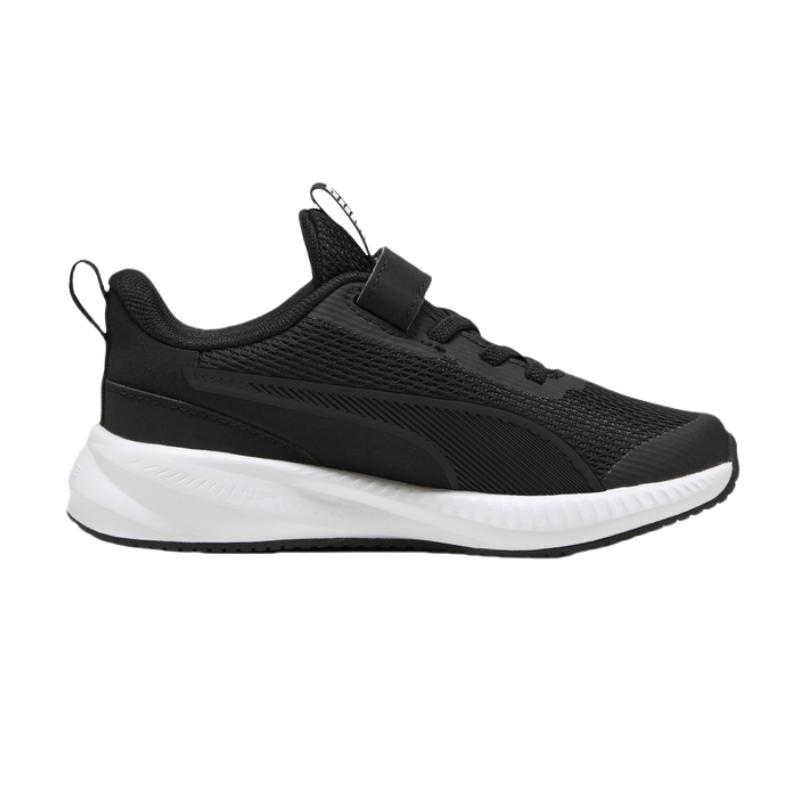 Puma Flyer 3 Ac Ps Comfortable Low Top Kids Running Shoes Kids Running Shoes Black White 401527-01