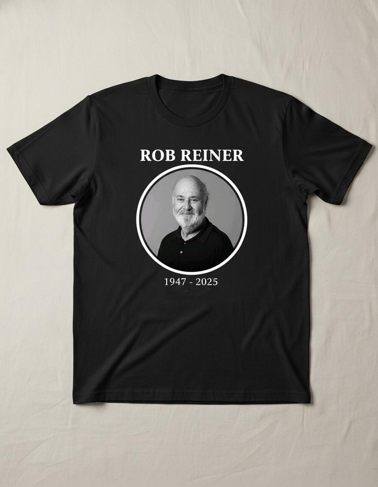 Collection Rob Reiner white T-Shirt size S-5XL Cotton unisex memorial Unisex T-Shirt L