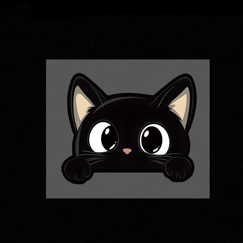 Peek-a-Boo PVC Decals Black Car Styling Cover Car Window Decals Car Electric Motorcycle Stickers