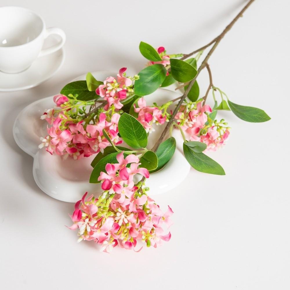 DIY Artificial Lilac Flower Bouquet Lilac Flower Photography Props New Garden Bonsai  Home Decor