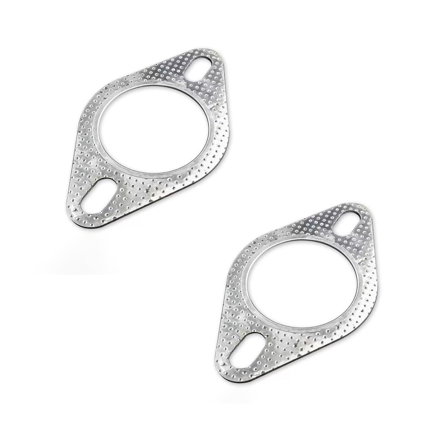 

Aluminum coated muffler gasket for exhaust pipes for heat resistance серебряный