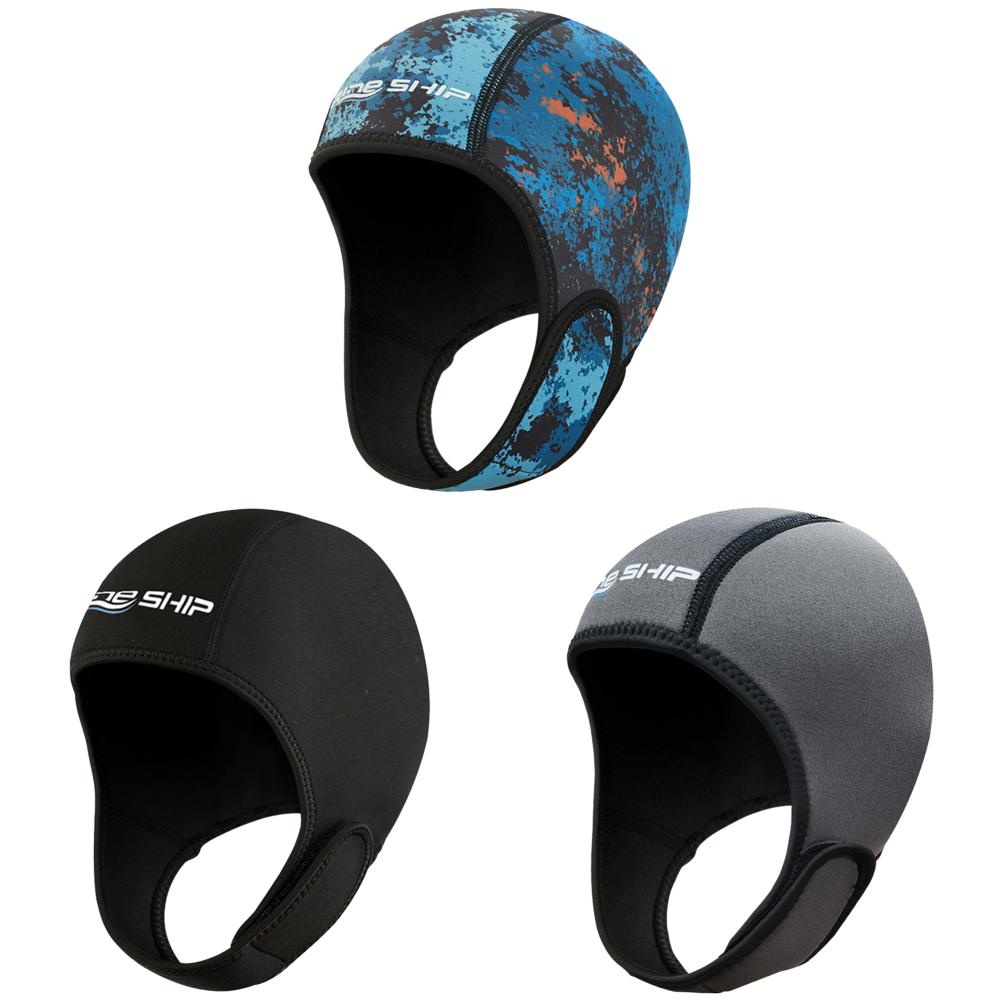 

2-миллиметровый неопреновый капюшон для дайвинга, быстросохнущая шапочка для плавания для подводного плавания под парусом (маскировка) он