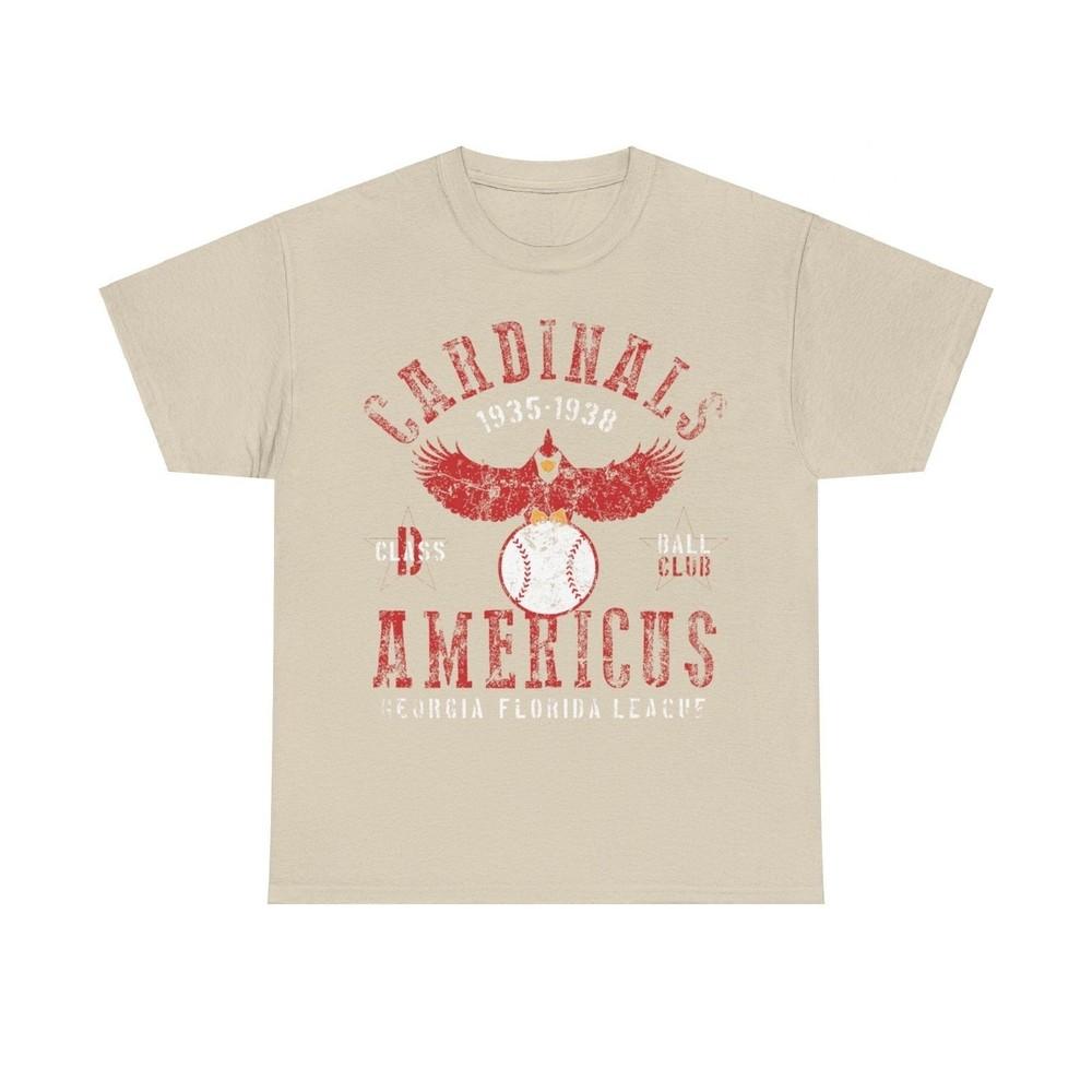 

Americus Cardinals Est 1935 Georgia Baseball T-shirt 3XL