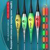 Smart Led Fishing Float Highly Sensitive Remind Buoy Gravity Sensor Glowing Electric Night Fishing Strobe Long Tail