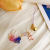 Practical Fish Star Alloy Phone Charm Pendant Vibranting Color Portable Keychain for Collectors and Trendy Women
