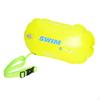 Aquatic Swim Buoy with Waterproof Bag And Adjustable Waist Belt, Double Inflatable Cushion