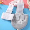 Parrot Diaper Flight Suit Light Grey Xs Waterproof Absorbent Adjustable For Small Birds Pet Bird Clothes Bird Flying