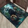 Wildlife-Inspired Area Rug - Lion, Tiger & Leopard Designs for Home and Office Decor | Durable Polyester, Perfect for Living Roo