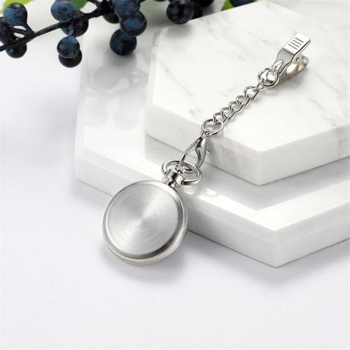 Lancardo Nurse Watch, Short Chain Analog Pocket Watch with Clip, Amazon Keychain, Waterproof Nurse Watch with Pulse Rate Tracker, Men's and Women's Po