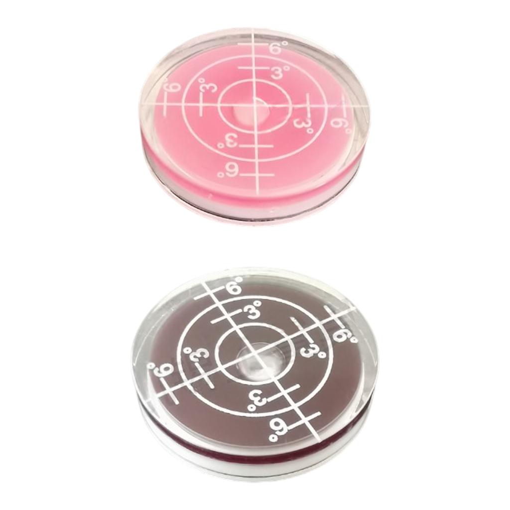 Golfs Balls Markers Hat Clip Level Cap Clip Golfs Level Clip Golfs Putting Aids Round Bubble Level Golfs Green Reader