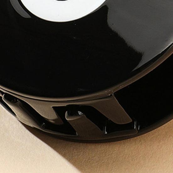 1/2/3/4/5Pcs Hair Claw Black 8 Ball Golf Club Hair Clip Women Updo Ponytail Holder