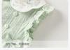 David Bella Girls' Little Flying Sleeve Dress Summer Dress New Children's Pure Cotton Skirt Baby Clothes