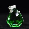 110 Ct Fancy Cut Certified Natural Green Topaz 925 Solid Silver Pendant Gemstone