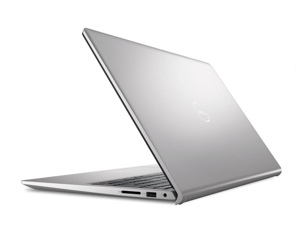Dell 15 Laptop AMD Ryzen 3 8GB 512GB FHD 1920x1080 Windows 11 Platin Silber 2025 DC15255, 7320U, Arbeitsspeicher, SSD, 15,6-Zoll-Display, Home, (Frühling