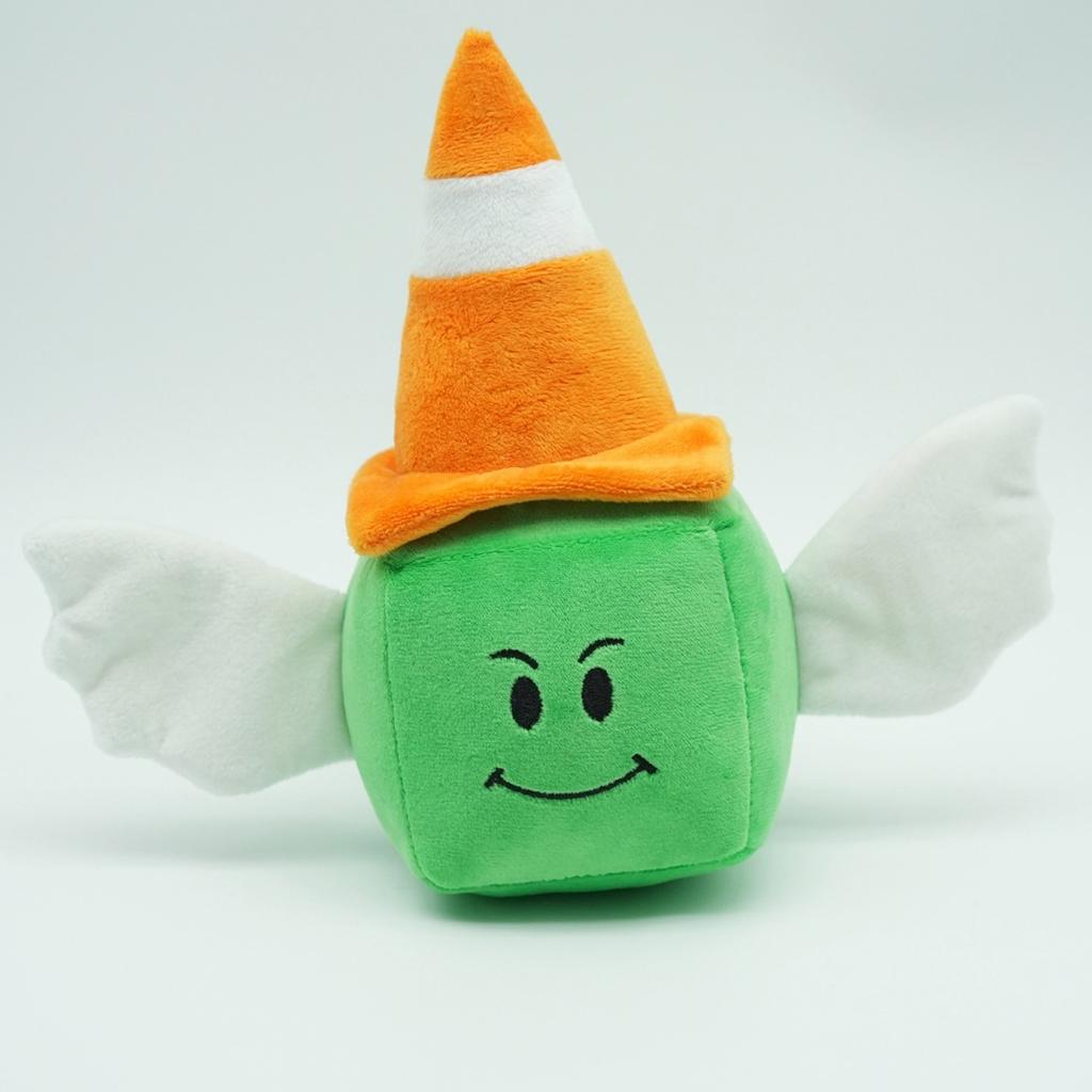 Playful Game Lucky Block Plush Toy Soft Stuffed Game Merchandise Plushie Collectible Birthday Xmas Gift for Kids Fans Home Decor