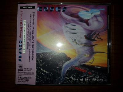 CD KANSAS  Live At The Whisky SRCS7469 Sony Records 1994 Japan Rock Used