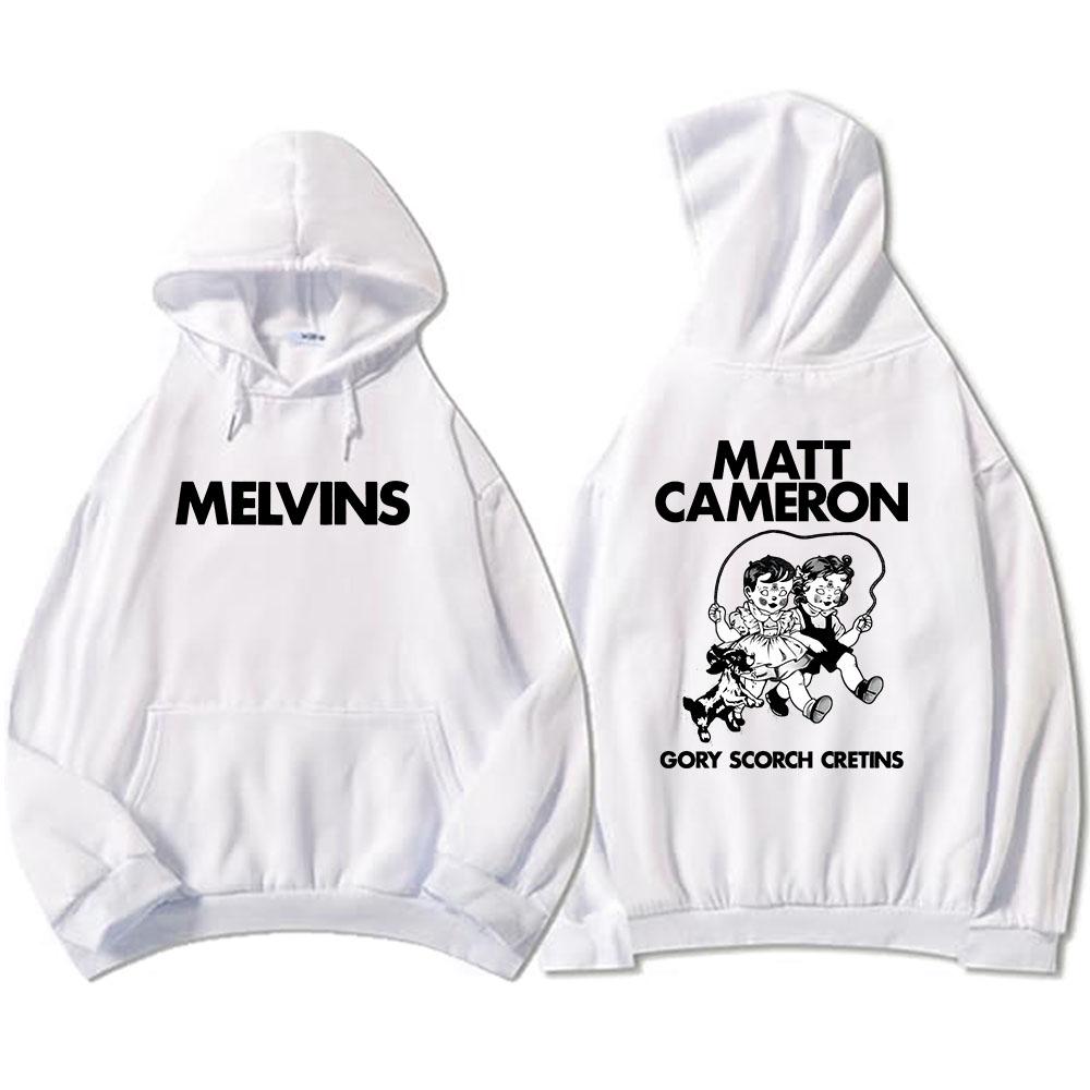 

Забавные толстовки с принтом Graphic Gluey Porch Treatments Sudaderas Band Melvins Garbage Metal Sweatshirt Hooded Winter Unisex Hoody XS белый