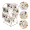 Rotating Ferris Wheel Picture Frame Carousels Picture Frame Desktop Decorations for Home Office Desktop Photo Display